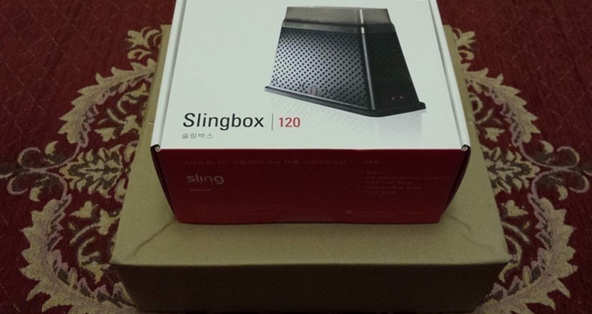 SlingBox120和211T+的包装盒